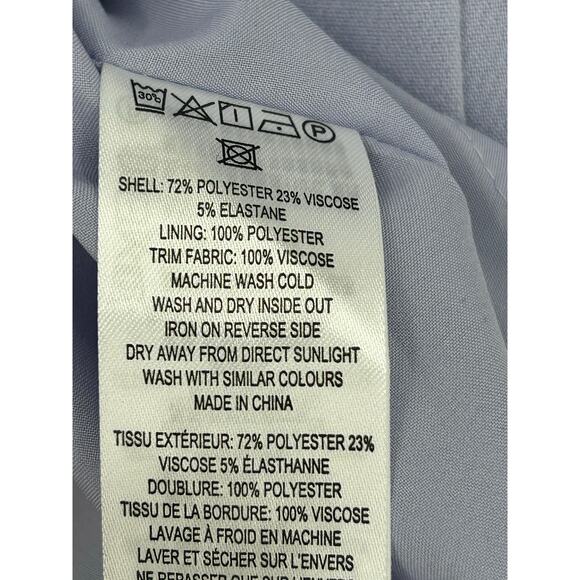 FRENCH CONNECTION Azra Scallop Mini Dress Lavender Sz 14 Romantic Soft Glam NWT - Picture 8 of 11